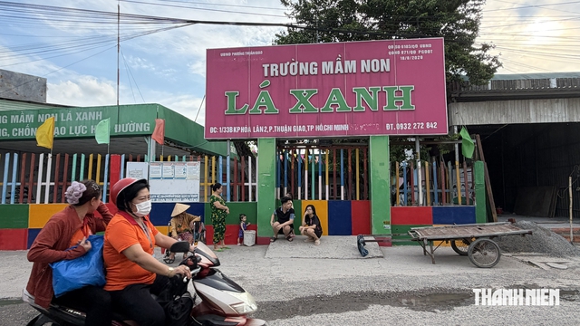 TP.HCM: Li&ecirc;n quan vụ bạo h&agrave;nh trẻ, Trường mầm non L&aacute; Xanh vẫn đang bị đ&igrave;nh chỉ - Ảnh 1.