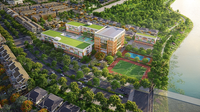 Hành trình đến trường giữa xanh tươi tại các đại đô thị Ecopark - Ảnh 8.