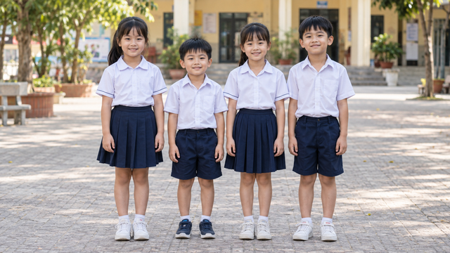 Trẻ 6 tuổi, chiều cao thấp hơn hầu hết các bạn cùng lớp phải làm sao? - Ảnh 1.