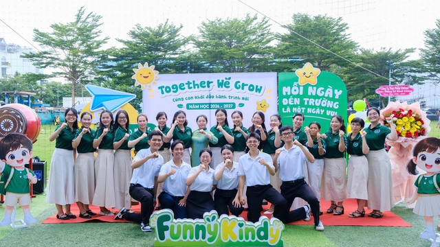 Trường Mầm non song ngữ The Funny Kindy đang dang tay đ&oacute;n ch&agrave;o c&aacute;c bạn nhỏ- Ảnh 7.