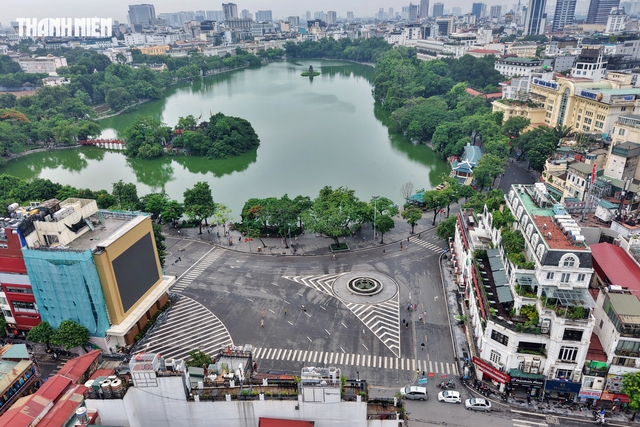 Nghiên cứu tổ chức không gian hồ Hoàn Kiếm thành quảng trường lớn- Ảnh 1.
