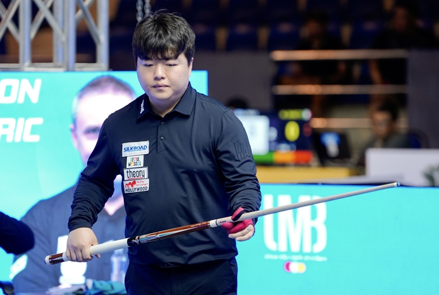 Billiards: Thần đồng Hàn Quốc bùng nổ với sê-ri 21, Bao Phương Vinh thua tâm phục khẩu phục- Ảnh 1.