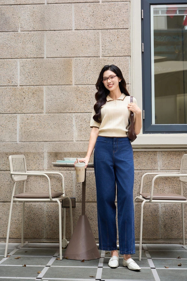 Mặc quần jeans cùng áo ôm như thế nào để tôn trọn khí chất? - Ảnh 6.