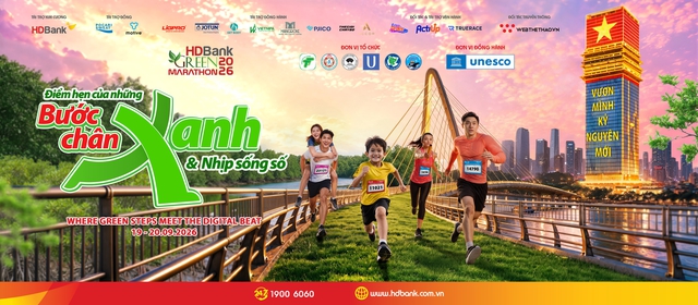 HDBank Green Marathon 2026 khởi động: Bật nhịp xanh, bứt phá giữa rừng và biển Cần Giờ- Ảnh 1.