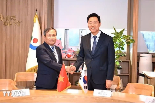 Hà Nội và Seoul thúc đẩy tăng cường hợp tác song phương chiến lược - Ảnh 1.