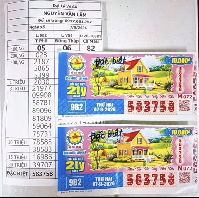 Người đàn ông Đồng Nai trúng 4 tỉ xổ số miền Nam, mua đất trồng sầu riêng - Ảnh 1.