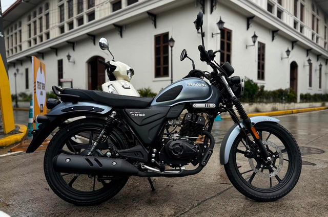 Xe côn tay cổ điển Suzuki GN160 xuất hiện Đông Nam Á, cạnh tranh Yamaha XS155R- Ảnh 2.