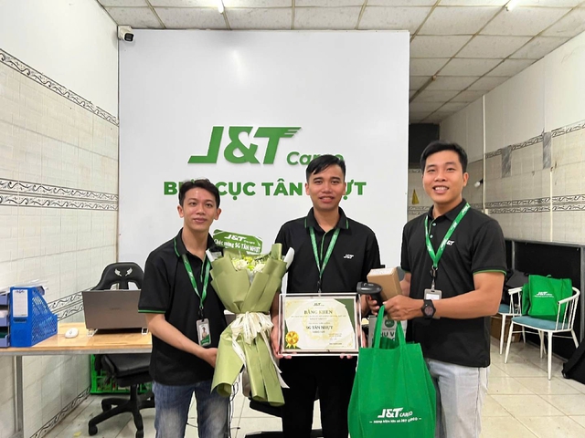 J&T Cargo vinh danh bưu cục đối t&aacute;c xuất sắc tại khu vực ph&iacute;a nam - Ảnh 3.