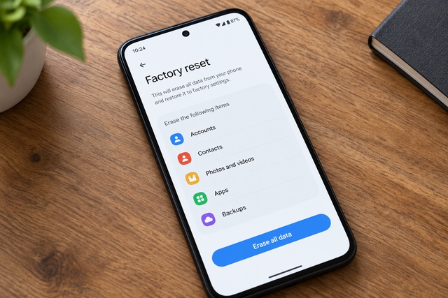 4 c&agrave;i đặt n&ecirc;n thay đổi sau khi kh&ocirc;i phục c&agrave;i đặt gốc điện thoại Android - Ảnh 1.
