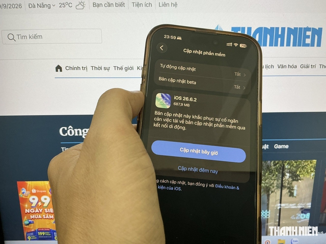 iOS 26.6.2 xuất hiện bất ngờ, người dùng cần cài đặt ngay lập tức - Ảnh 1.