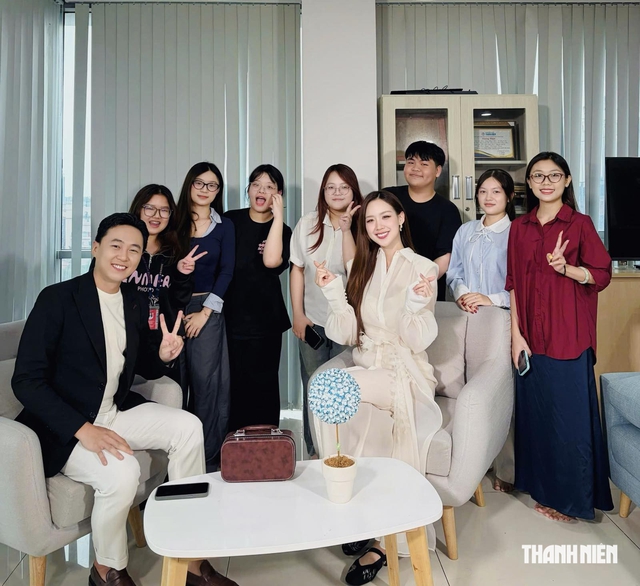 Sinh vi&ecirc;n chương tr&igrave;nh đ&agrave;o tạo đặc biệt trường ĐH Văn Lang học 2 học phần tại B&aacute;o Thanh Ni&ecirc;n - Ảnh 5.