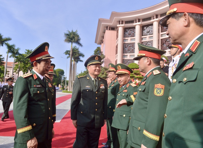 Đại tướng Phan Văn Giang hội đàm với Phó chủ tịch Quân ủy T.Ư Trung Quốc- Ảnh 7.