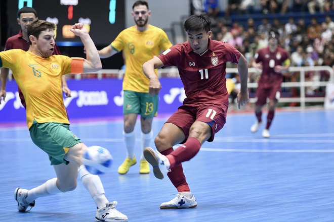 Bị chạm tự ái, đội tuyển futsal Thái Lan thắng đậm Úc: Giành hạng 3 khu vực- Ảnh 2.