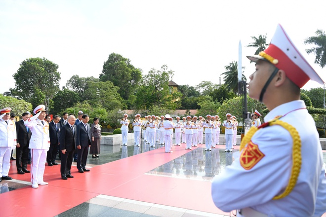 Chủ tịch nước Lương Cường chủ trì lễ đón Quốc vương Campuchia Norodom Sihamoni- Ảnh 7.