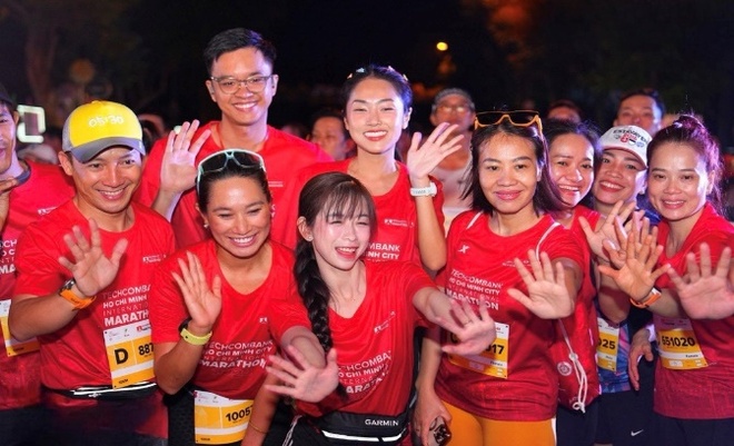 Những hình ảnh ấn tượng tại Giải marathon quốc tế Thành phố Hồ Chí Minh Techcombank 2024- Ảnh 29.