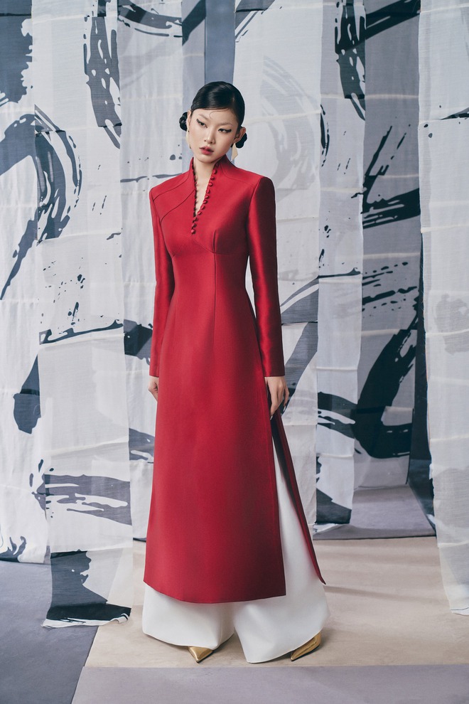 Innovative ao dai, a new perspective on a modern, successful woman - Photo 10.