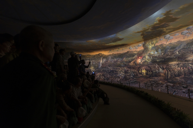 Bức tranh panorama kỷ lục về chiến thắng Điện Biên Phủ- Ảnh 6.