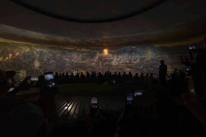 Bức tranh panorama kỷ lục về chiến thắng Điện Biên Phủ- Ảnh 7.