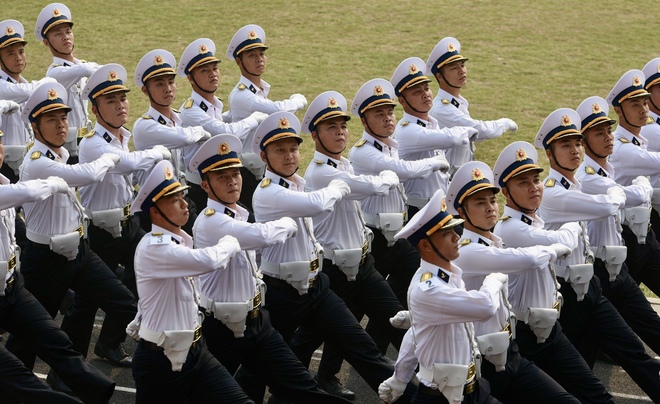 Toàn cảnh sơ duyệt Lễ diễu binh kỷ niệm 70 năm chiến thắng Điện Biên Phủ- Ảnh 9.