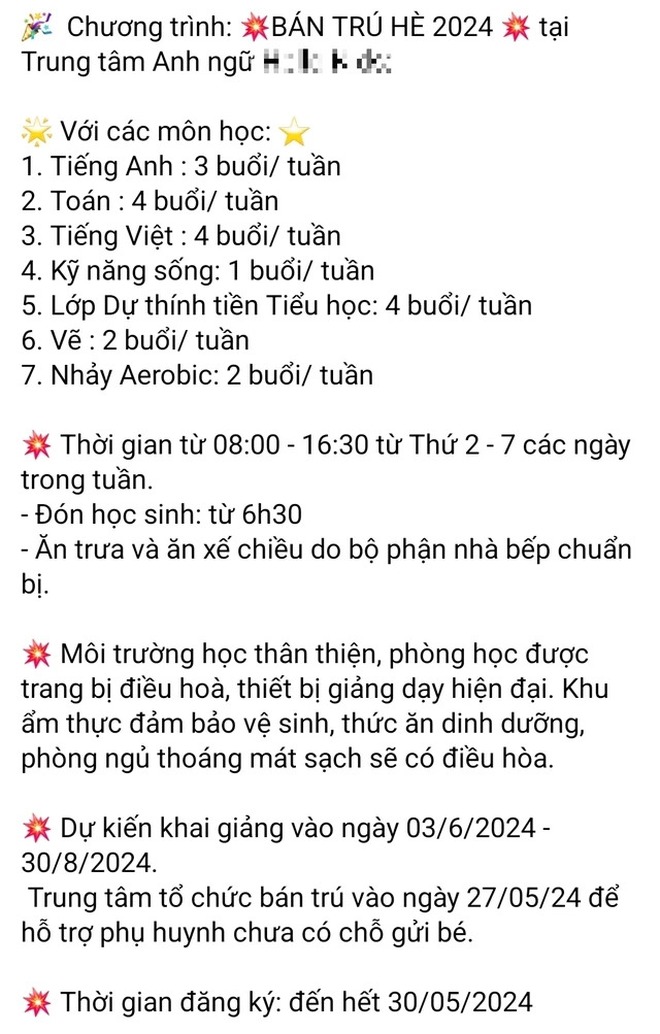 Tràn ngập dịch vụ bán trú hè: Quản lý thế nào?- Ảnh 3.