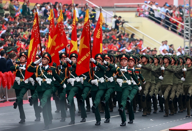 Lễ diễu binh, diễu hành mang khí thế hào hùng của chiến thắng Điện Biên Phủ- Ảnh 13.