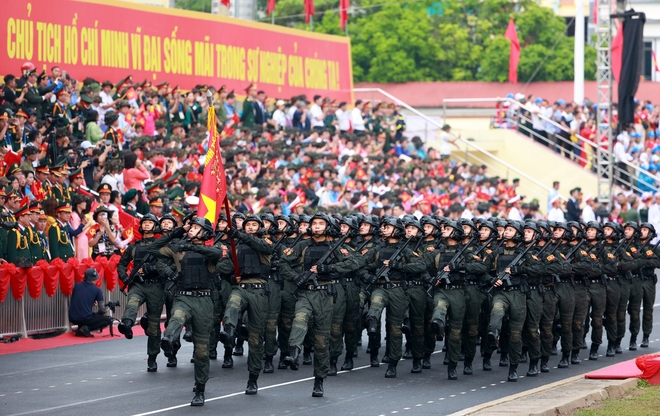 Lễ diễu binh, diễu hành mang khí thế hào hùng của chiến thắng Điện Biên Phủ- Ảnh 18.