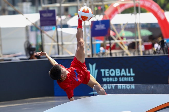 Màn cầu hôn bất ngờ, đầy ấn tượng của cặp VĐV Hy Lạp tại giải teqball thế giới- Ảnh 4.