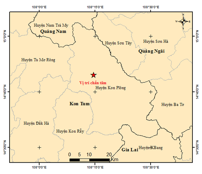 Kỷ lục động đất ở Kon Tum: 46 trận trong 2 ngày- Ảnh 3.