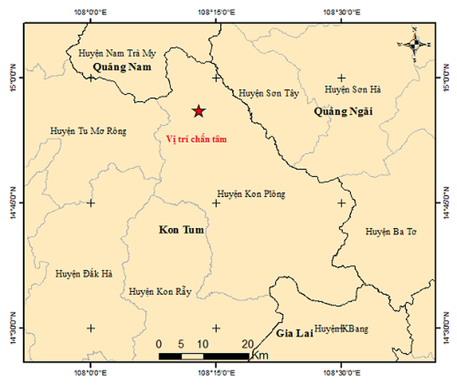 Kỷ lục động đất ở Kon Tum: 46 trận trong 2 ngày- Ảnh 5.