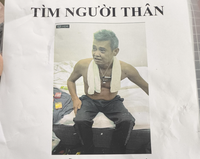 Gia đ&igrave;nh t&igrave;m người đ&agrave;n &ocirc;ng ở TP.HCM mất li&ecirc;n lạc hơn 20 ng&agrave;y nay - Ảnh 1.