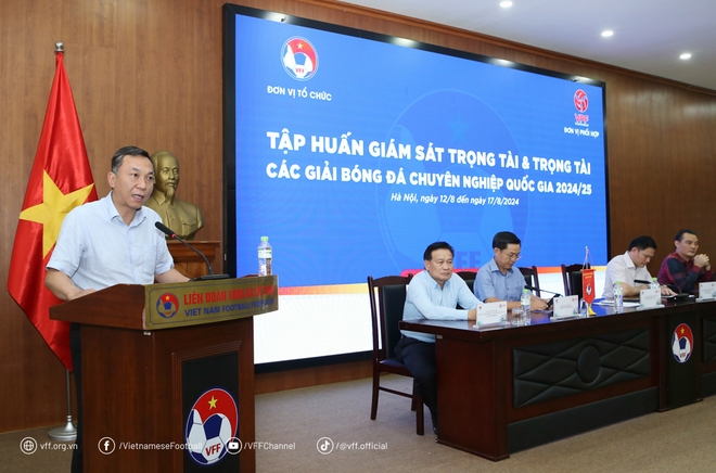 Không trọng tài nào yếu thể lực, ‘đỗ tốt nghiệp’ 100%: Chủ tịch VFF gửi gắm tâm tư- Ảnh 4.