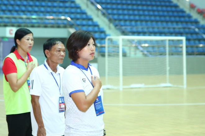 'Cơn mưa' bàn thắng xuất hiện ở ngày khai màn giải futsal nữ VĐQG 2024 - Ảnh 4.