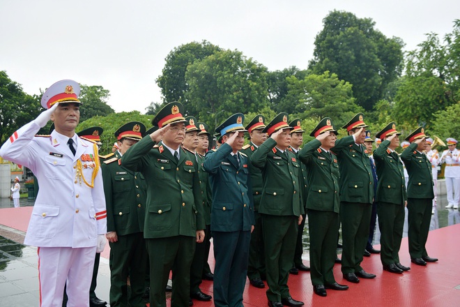 Lãnh đạo Đảng, Nhà nước viếng Chủ tịch Hồ Chí Minh nhân Quốc khánh 2.9- Ảnh 14.