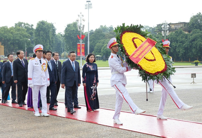 Lãnh đạo Đảng, Nhà nước viếng Chủ tịch Hồ Chí Minh nhân Quốc khánh 2.9- Ảnh 9.