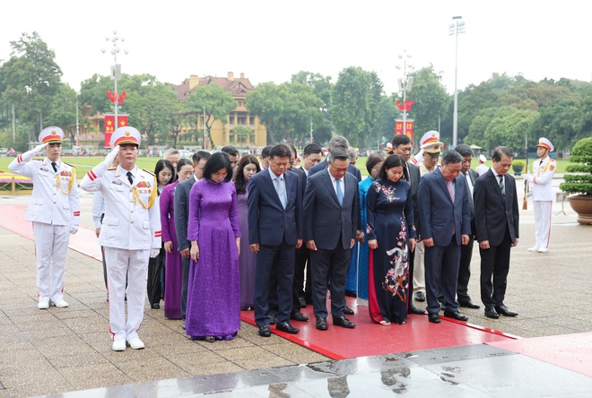 Lãnh đạo Đảng, Nhà nước viếng Chủ tịch Hồ Chí Minh nhân Quốc khánh 2.9- Ảnh 10.