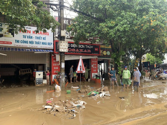 Nước lũ bắt đầu rút ở Thái Nguyên, Lào Cai- Ảnh 9.