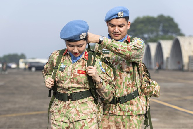 Vợ chồng công binh cùng lên đường làm nhiệm vụ giữ gìn hòa bình Liên Hiệp Quốc- Ảnh 6.