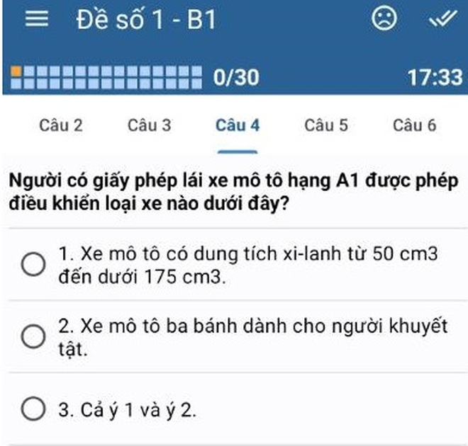 Thi bằng lái ô tô, cần phải cập nhật ngay luật này…- Ảnh 1.