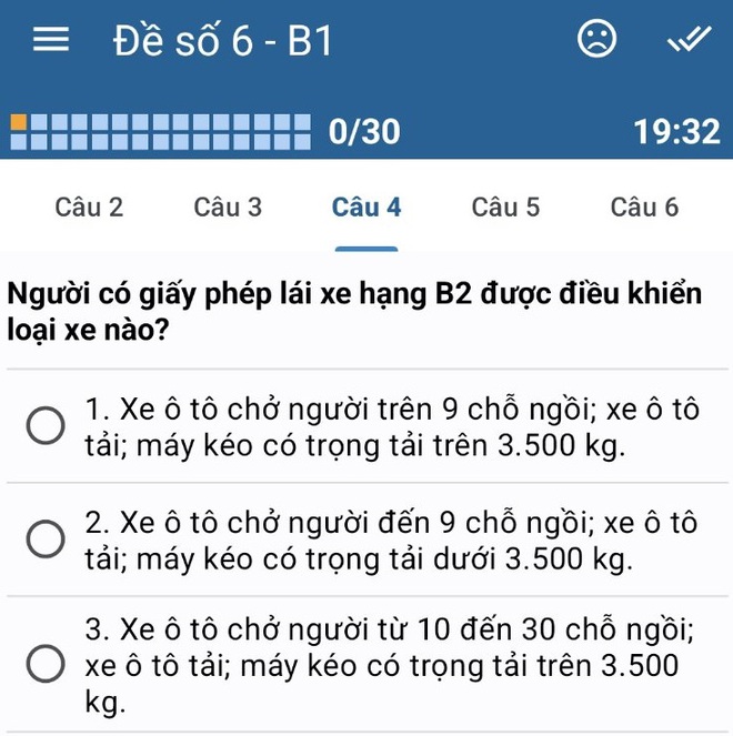 Thi bằng lái ô tô, cần phải cập nhật ngay luật này…- Ảnh 2.