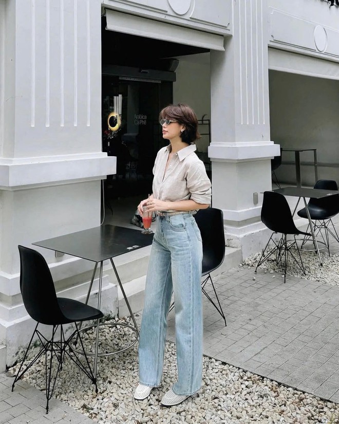 The most beautiful hacked jeans for people with a modest height '