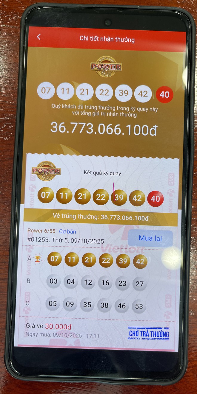 Một ngày, có hai 'tỉ phú' Vietlott mới xuất hiện- Ảnh 2.