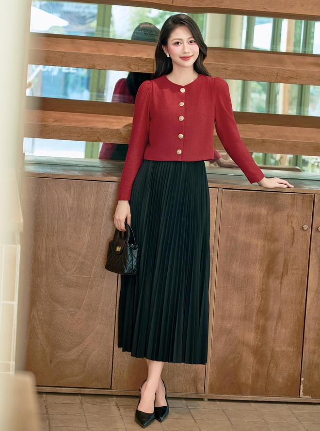 Chân váy xếp ly () - Ảnh 5.