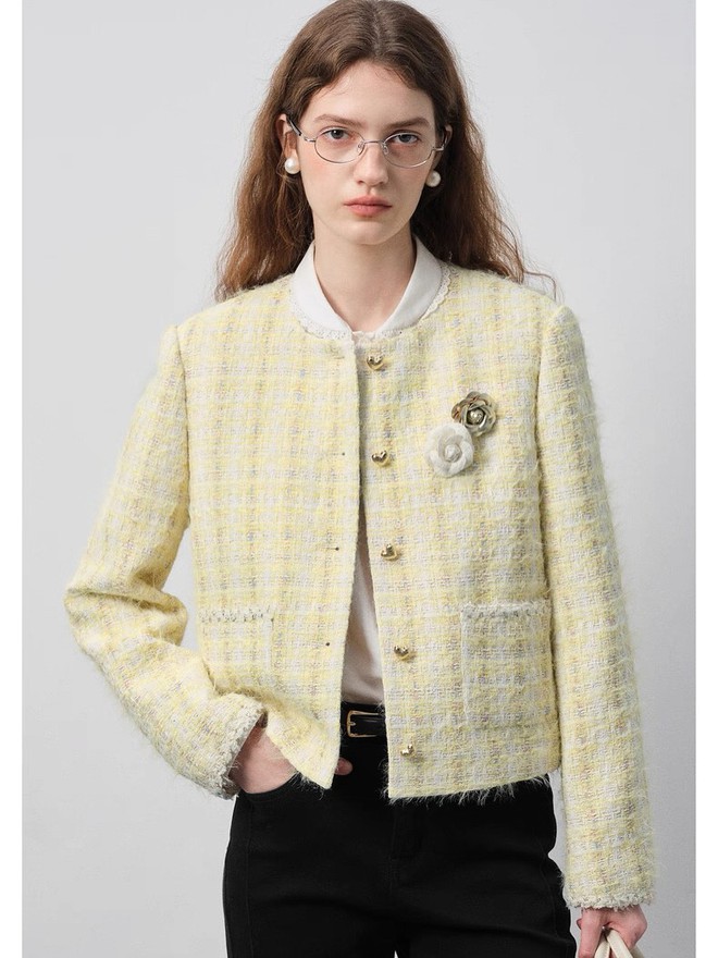 Quần jeans và áo tweed là cặp đôi ăn ý nhất mùa lạnh - Ảnh 10.