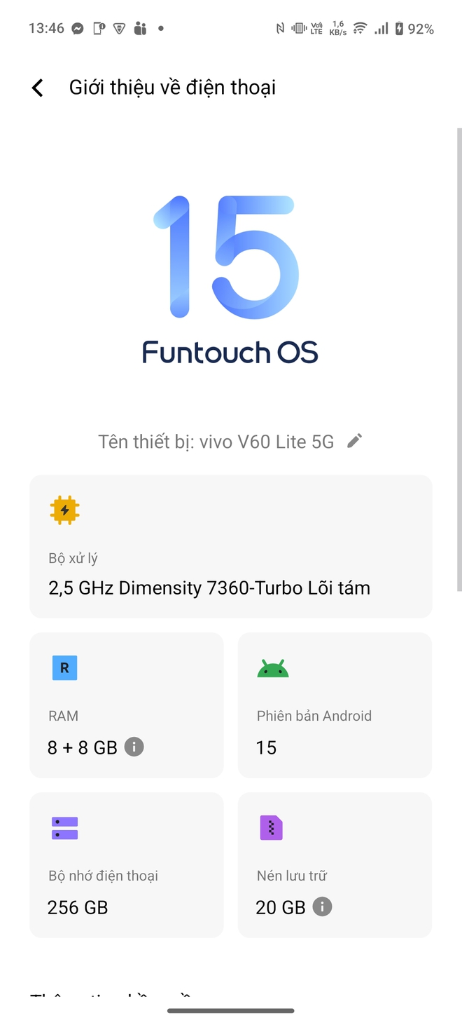 Trải nghiệm vivo V60 Lite: smartphone giải tr&iacute; đa năng cho giới trẻ - Ảnh 7.