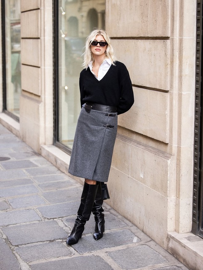 Cách diện áo sơ mi trơn, sơ mi họa tiết đặc sắc hơn thường ngày- Ảnh 9.