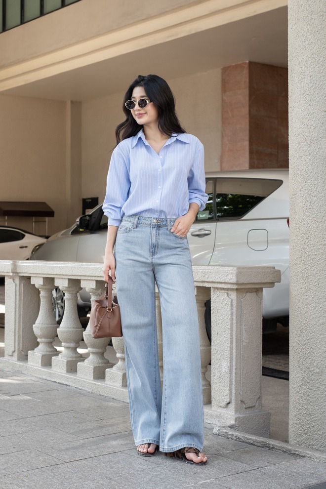 Sành điệu xuống phố, đi làm với các kiểu quần jeans năng động - Ảnh 8.