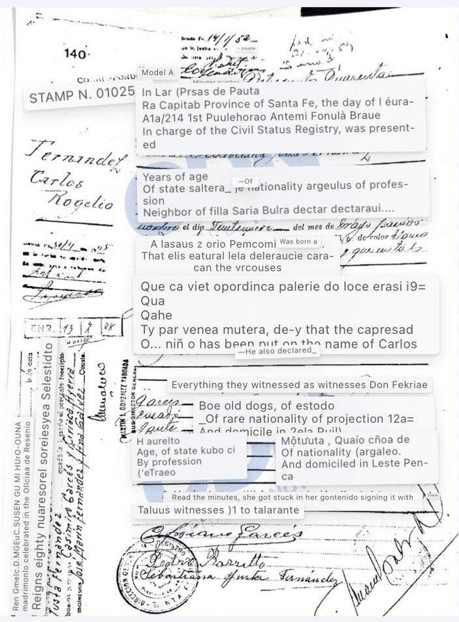 FIFA lộ giấy khai sinh gốc của &ocirc;ng nội cầu thủ nhập tịch lậu: Người Argentina, Malaysia đ&atilde; rất sai- Ảnh 4.