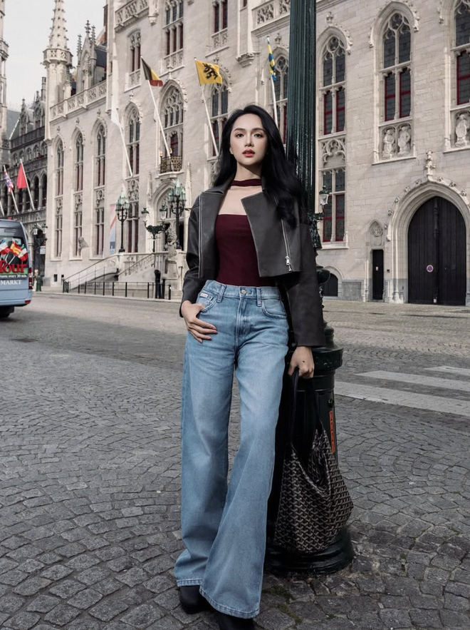 Dễ mặc, dễ phối - quần jeans ống rộng chinh phục mọi phong cách- Ảnh 3.