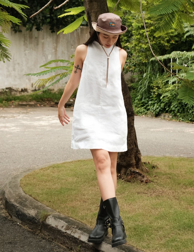 Váy suông, món đồ tối giản hoàn hảo cho mọi dịp- Ảnh 9.