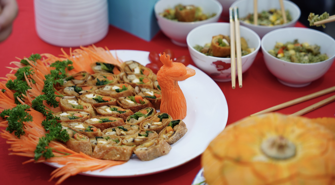 Lễ hội ẩm thực chay ở TP.HCM khai mạc: Chủ nhật có hoạt động gì đặc sắc?- Ảnh 5. Lễ hội ẩm thực chay ở TP.HCM khai mạc: Chủ nhật có hoạt động gì đặc sắc?- Ảnh 5.